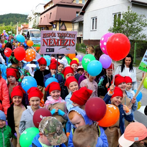 Żakinada ulicami miasta- Dni Ustrzyk Dolnych 2018